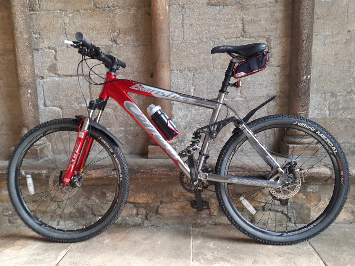 This Is Carrera Bike Red And Silver UK