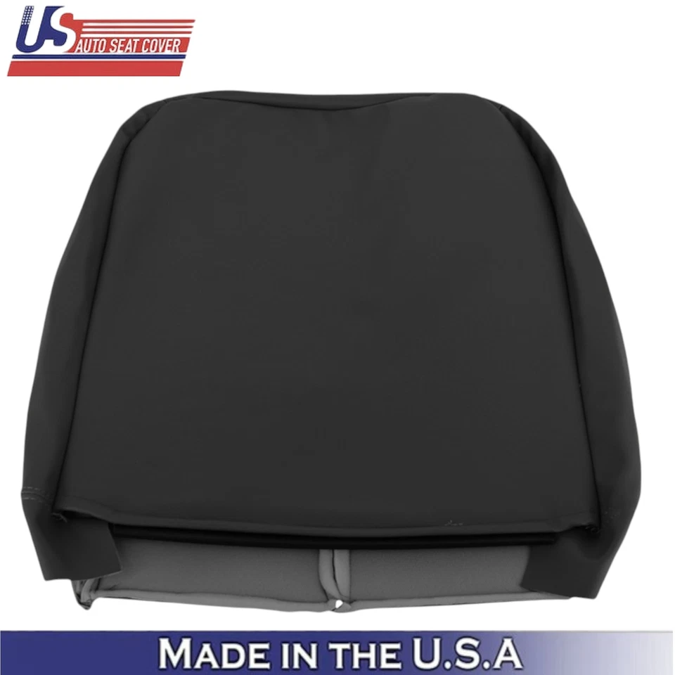 Cubiertas superiores delanteras pizarra oscura de cuero sintético para Dodge Ram 1500 Laramie 2002-2003 Foto 3 de 4