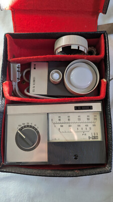 Messgerät Luxmeter PU 150  Metra Blansko 1985