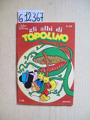 DIE ALBEN VON MICKY MAUS - NR. 1193 - MONDADORI - 1977