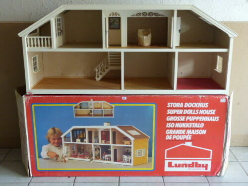 Ensemble de meubles vintage pour maison de poupée Lundby