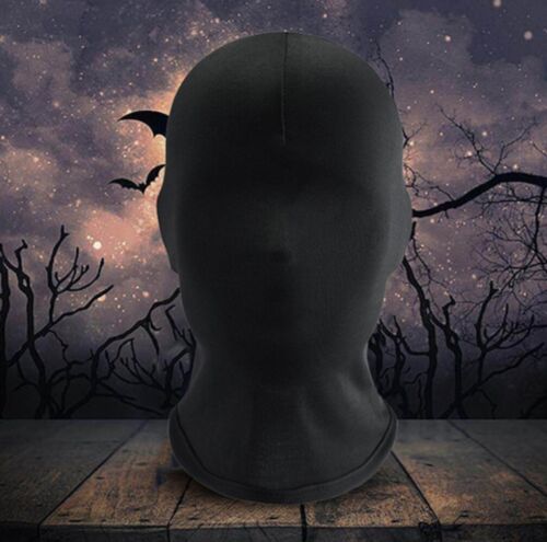 Faceless •No Hole Full Face Mask Costume Balaclava. See Through. FAST US SHIP