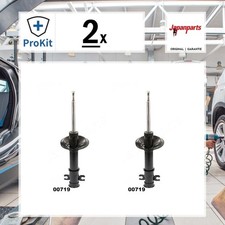 2x ORIGINAL® Japanparts MM-00719 Stoßdämpfer Vorne für Fiat BARCHETTA