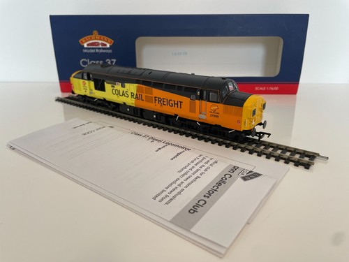 Bachmann 32-789 Spur OO CLASS 37/0 37099 "MERL EVANS" COLAS - DCC BESTÜCKT | Condition: Used
