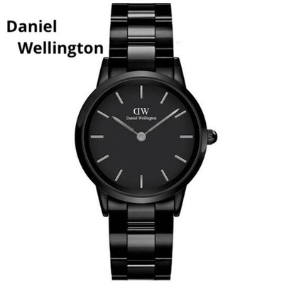 Daniel Wellington Quartz Watch for Men, Black Ceramic