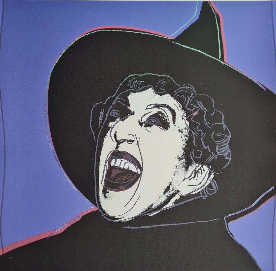 ANDY WARHOL * Witch * 57 x 38 cm *signed lithograph *Kunstdruck*limited # xx/100 - Bild 2 von 4