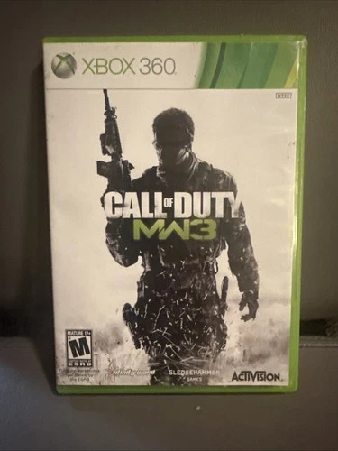 Case and Manual Only NO GAME Call of Duty Modern Warfare 3 Xbox 360 Authentic