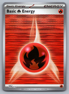 Basic Fire Energy 018 Reverse Holo SVE: Scarlet & Violet Energies