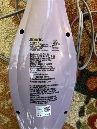 Shark Steam Mop Model S3501 Replacement Base W Motor Only - Picture 5 of 5