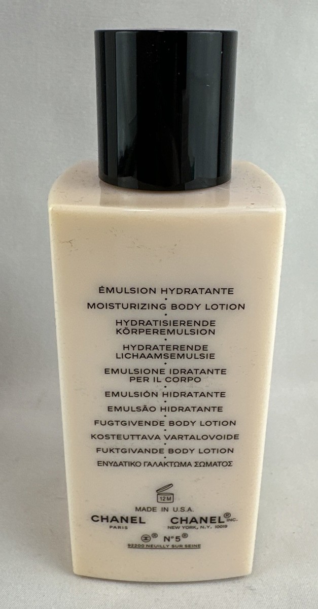 New Chanel No. 5 Body Lotion 6.8 oz/20 ml Gift Box Lotion ONLY | eBay