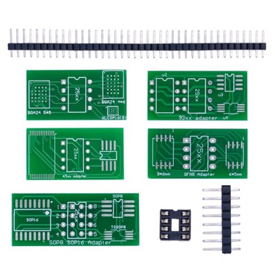CH341A Programmer v1 7 mit Adapterplatinen Unterstützung für mehrere Spannungs