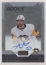 2020-21 O-Pee-Chee Platinum Rookie Auto Anthony Angello #R-AA Auto ae7