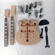 No-Soldering DIY SG Electric Guitar Kit Mahogany Body Rosewood US Ship