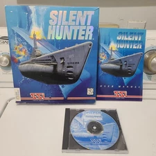 SILENT HUNTER 1 By SSI CD ROM Video Game Big Box