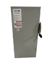 Eaton DG323NGB 100 amp 240 volt 3 Phase Fused Indoor Disconnect DIS4212
