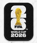 FIFA WORLD CUP 2026 EMBROIDERED IRON ON PATCH 3"X3.5" FREE SHIPPING