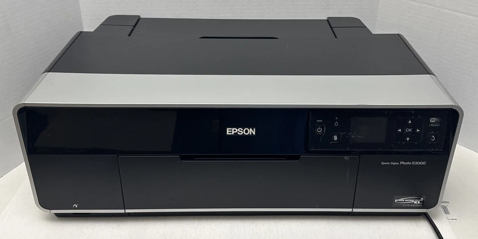 Epson Stylus Photo R3000 Wide-Format Color Inkjet Printer Wireless - For Parts - Image 2 of 4