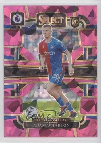 2023 Panini Select Premier League Terrace Pink Ice Prizm Adam Wharton Rookie RC