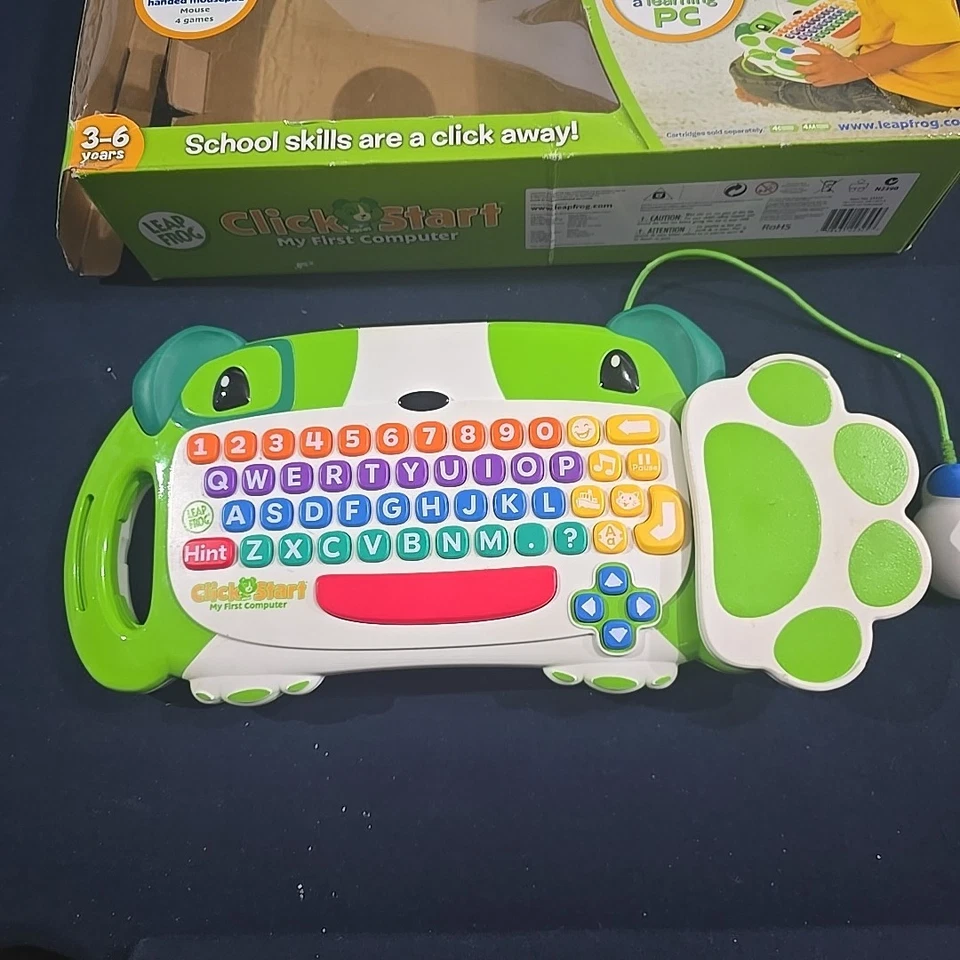 LeapFrog ClickStart Keyboard Tested Working Kids Learning Educational Toy - Image 2 of 4