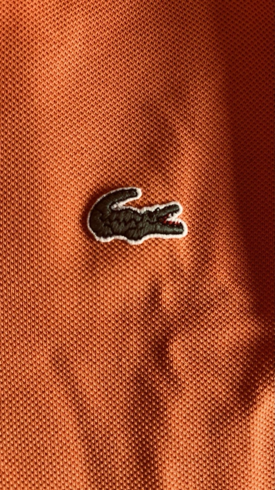 Lacoste T-Shirt Polo per Uomo, Taglia L - ARANCIONE - Immagine 2 di 4