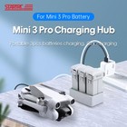 For DJI Mini 3 Pro/Mini 4 Pro/Mini 5 Pro Drone 3pcs Battery Charger Charging Hub
