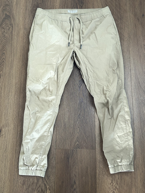 Duluth Trading Co Alaskan Hardgear Pants Mens 38x34  Elastic Waist Joggers