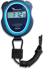 Digital Stopwatch - No Bells, No Whistles, Simple Basic Operation, Silent, Clear