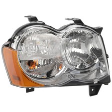 Passenger Side Headlight For Jeep Grand Cherokee 2008-2010 Halogen With Bulbs Passenger Side Headlight For Jeep Grand Cherokee 2008-2010 Halogen With Bulbs
