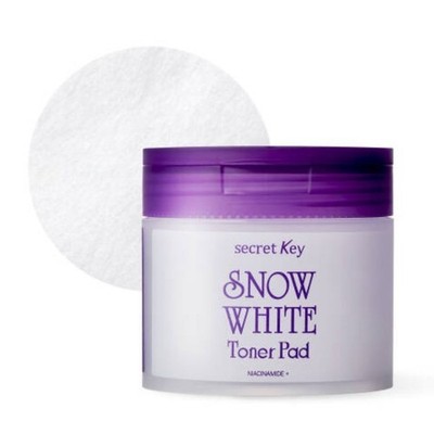 Secret Key Snow White Toner Pad 150g (80 pads)K-Beauty