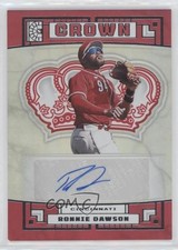 2022 Panini Capstone Crown Ronnie Dawson #C-RD Auto 4z8