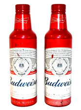 VTG Budweiser Beer 3D Bottle Replicas Wall Hanging Decor or Cooler Handles Set
