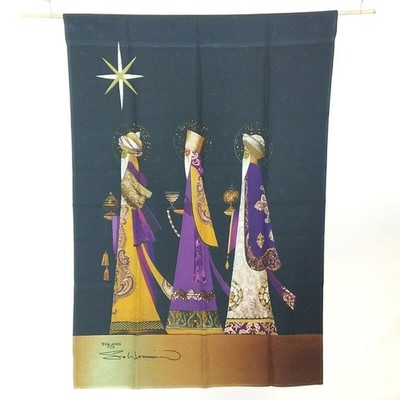 Toland True Meaning of Christmas Large Flag Three Wise Men Kings 28 X 40