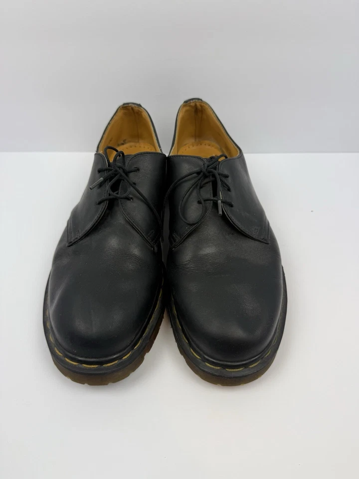 Dr. Martens 1461/59 Made in England Size 9 – Vintage Y2K Grunge Leather Shoes - Image 3 of 4