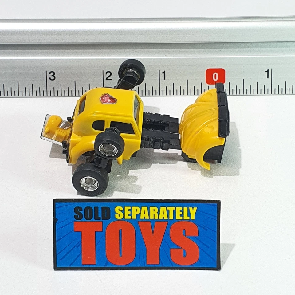 Mini vehículo Transformers G1 BUMBLEBEE COMPLETO Pre Rub Takara 1984 Japón Foto 2 de 4