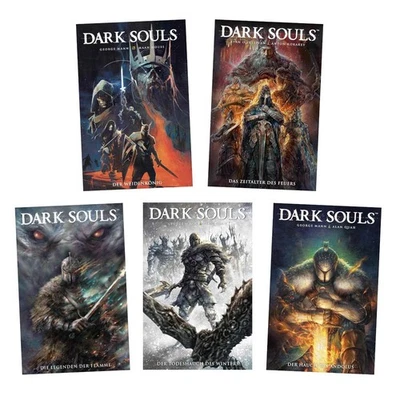 PANINI Dark Souls Comic in Deutsch Band 1 2 3 4 5 Fünferpack Bundle Set NEU