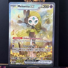 Meloetta ex #167 Prices | Pokemon Black Bolt | Pokemon Cards