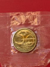 1964 Austria 50 Groschen Aluminum-Bronze Coin  UNC w/Toning