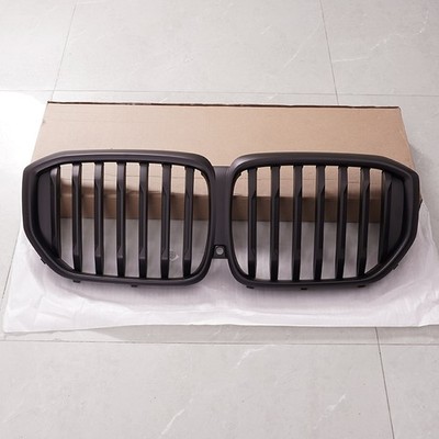 Front Bumper Kidney Grill Grille For For BMW G05 X5 LCI 2023-ON Matte Black