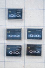 5x Ampex 60 minute DAT Digital Audio Tapes 