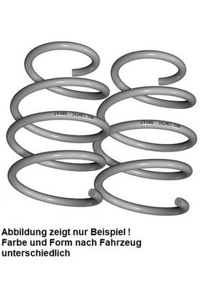Lowtec Sportfedern für Audi A6 4B 6 Zylinder Tieferlegung für Vorne 50mm 02626F