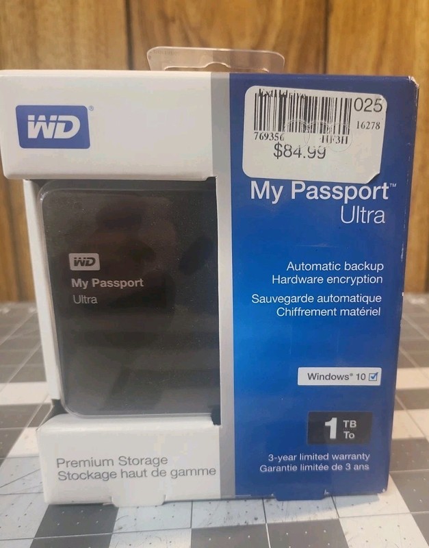 Western Digital My Passport Ultra 1000GB 5400RPM