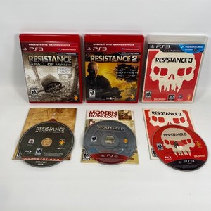 Pack Resistance 1 + 2 Platinum Pour PS3 - Bon état, Version Française