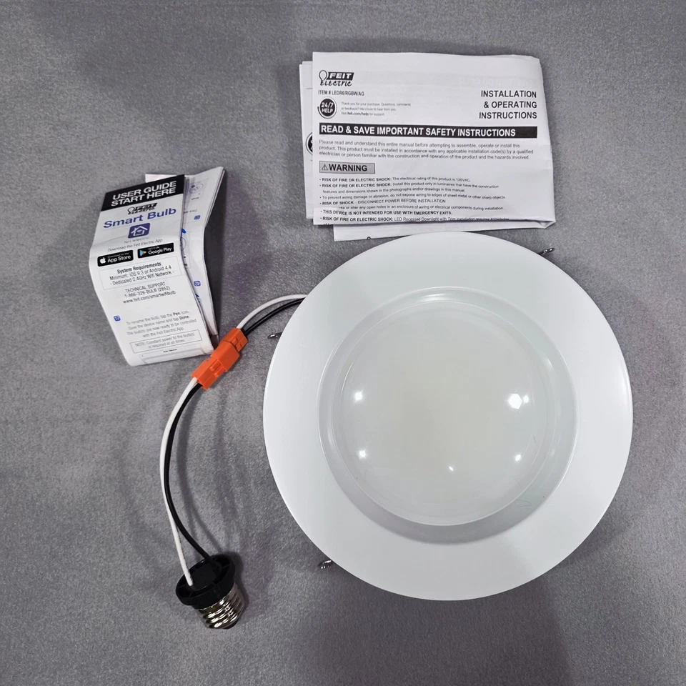 Feit Electric Smart WiFi Downlight LED 75W 1000 Lumens 1 Pack - Image 3 of 4