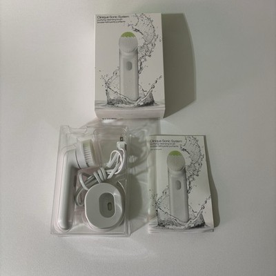 Clinique Sonic System Purifying Cleansing Facial Brush MODEL Z75Y - Open Box