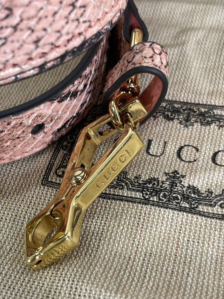 Gucci Horsebit 1955 Python Mini Bag - image 19