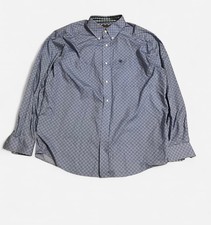 Ariat men's long-sleeve patterned button-down shirt Size XL