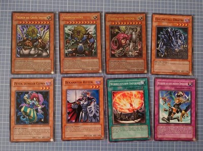 Theinen, Andro, Teleia, Sphinx Set EP1-EN001/2/3/4/5/6/7/8 Ultra Rare Yugioh NM