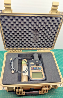 #ad 1x 2025 Calibrated Ludlum Model 3000 with 44 2 NORM Meter With Hard Case $1850.00