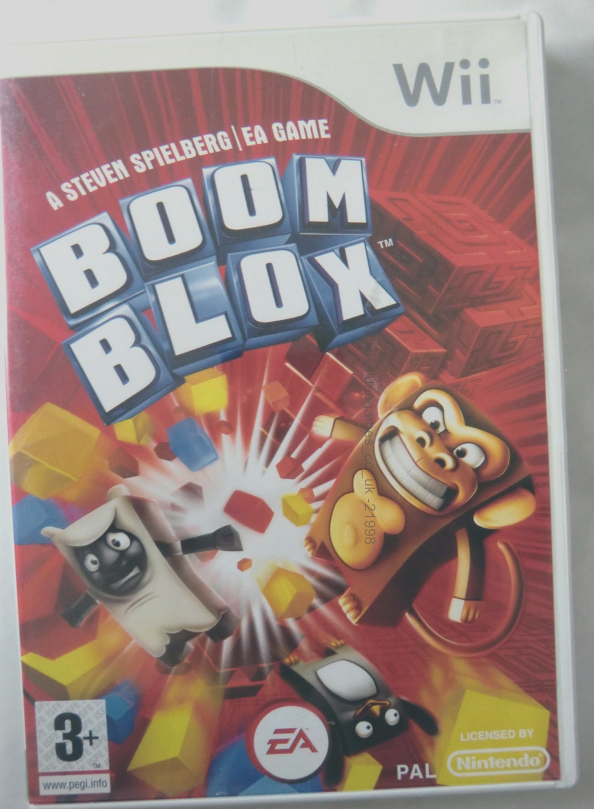 21998 Boom Blox - Nintendo Wii (2008) RVL-RBKP-UKV