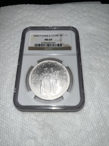 2004 P Lewis & Clark $1 MS69 NGC Certified
